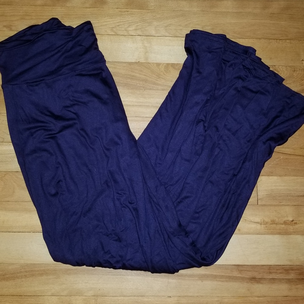 NWOT Navy Maxi Skirt